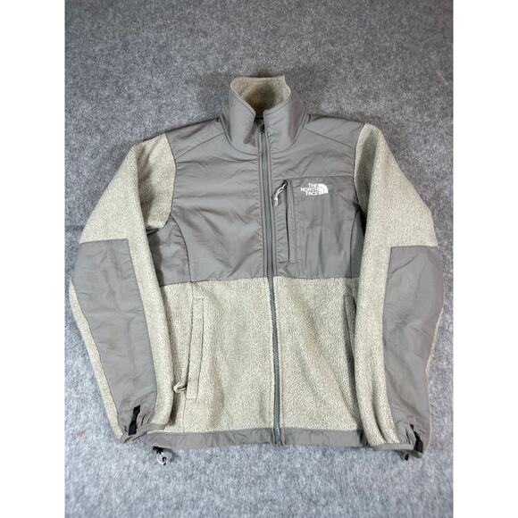 The North Face Jacket Womens Small Gray Retro Denali Fleece Full Zip Gorpcore - Picture 1 of 8